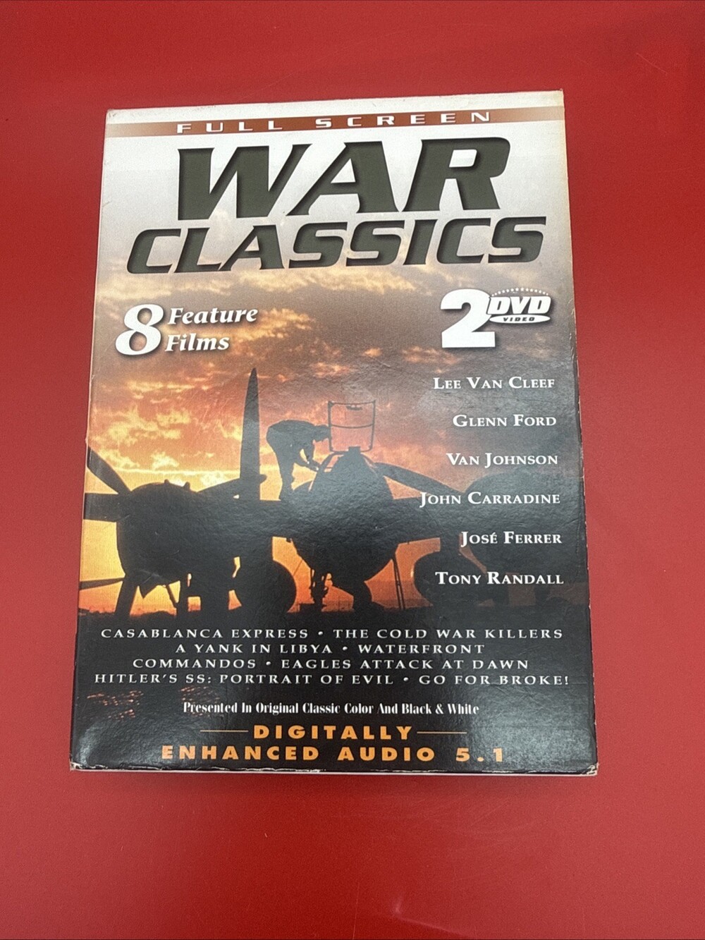 War Classics - Vol. 1: 8 Feature Films (DVD, 2003, 2-Disc Set)